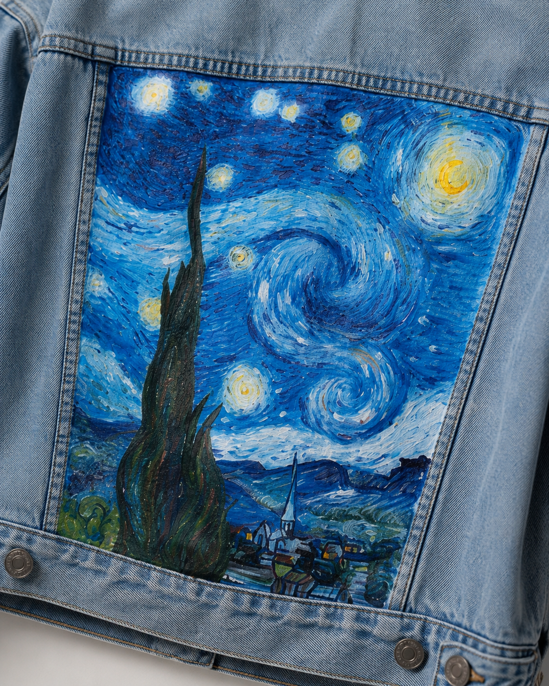 Chaqueta Vaquera Noche Estrellada