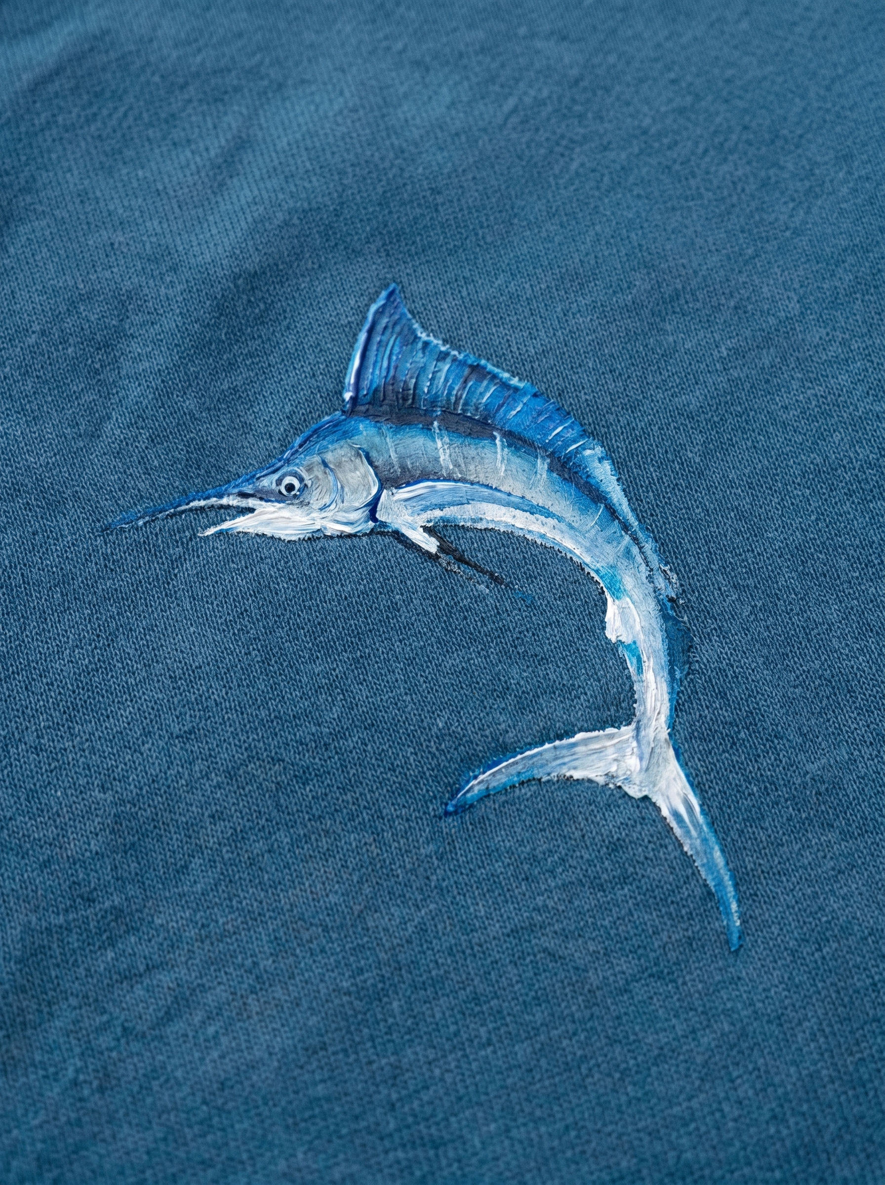 Sudadera Marlín Azul Makaira